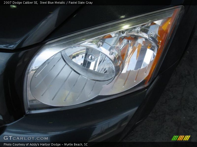 Steel Blue Metallic / Pastel Slate Gray 2007 Dodge Caliber SE