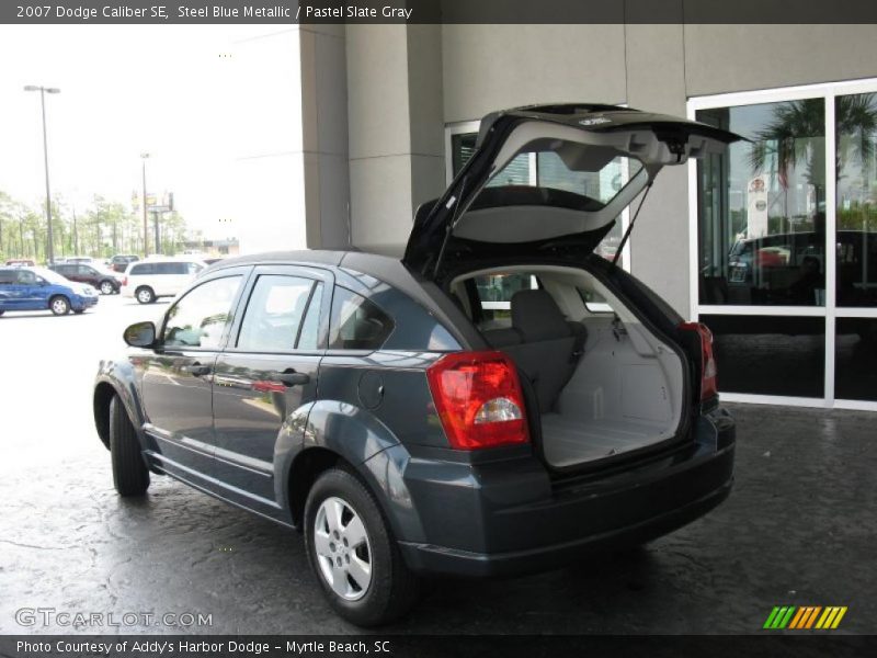 Steel Blue Metallic / Pastel Slate Gray 2007 Dodge Caliber SE