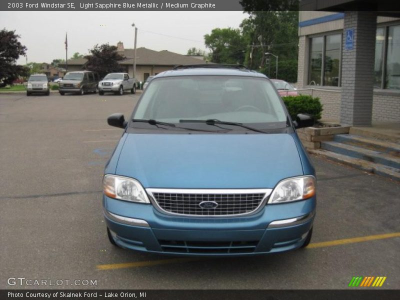 Light Sapphire Blue Metallic / Medium Graphite 2003 Ford Windstar SE