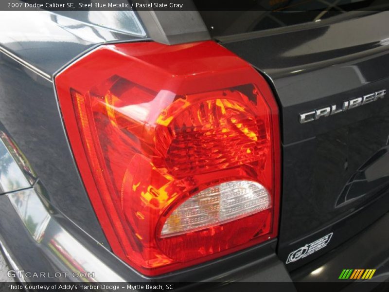 Steel Blue Metallic / Pastel Slate Gray 2007 Dodge Caliber SE