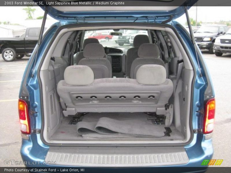 Light Sapphire Blue Metallic / Medium Graphite 2003 Ford Windstar SE