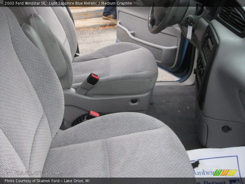 Light Sapphire Blue Metallic / Medium Graphite 2003 Ford Windstar SE