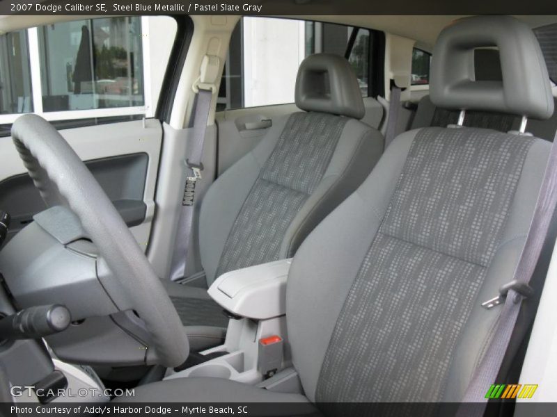 Steel Blue Metallic / Pastel Slate Gray 2007 Dodge Caliber SE