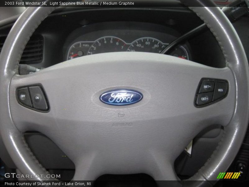 Light Sapphire Blue Metallic / Medium Graphite 2003 Ford Windstar SE