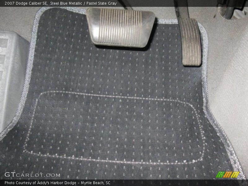 Steel Blue Metallic / Pastel Slate Gray 2007 Dodge Caliber SE