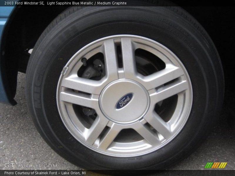 Light Sapphire Blue Metallic / Medium Graphite 2003 Ford Windstar SE