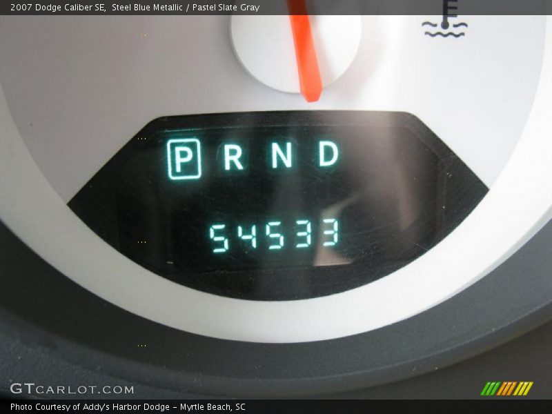 Steel Blue Metallic / Pastel Slate Gray 2007 Dodge Caliber SE