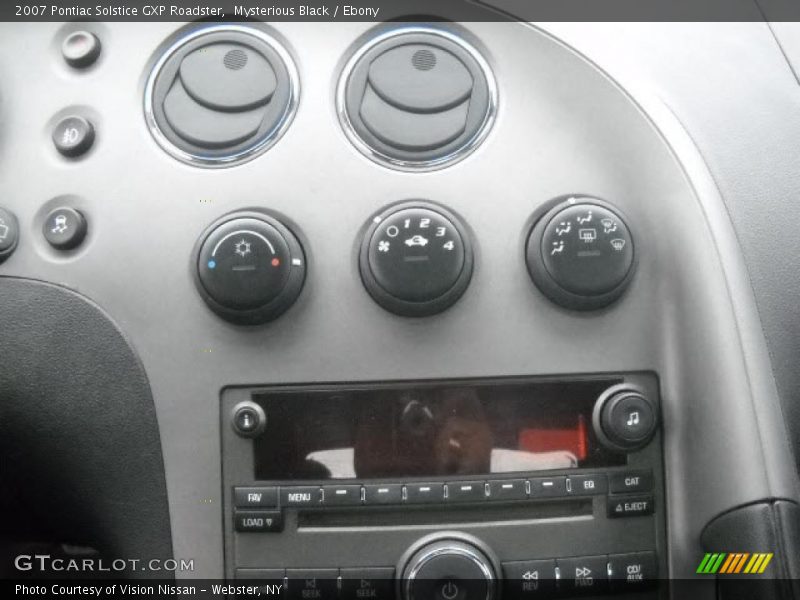 Mysterious Black / Ebony 2007 Pontiac Solstice GXP Roadster