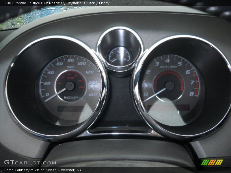 Mysterious Black / Ebony 2007 Pontiac Solstice GXP Roadster