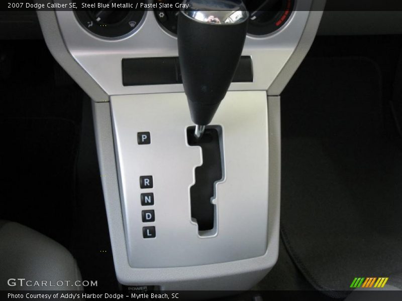 Steel Blue Metallic / Pastel Slate Gray 2007 Dodge Caliber SE