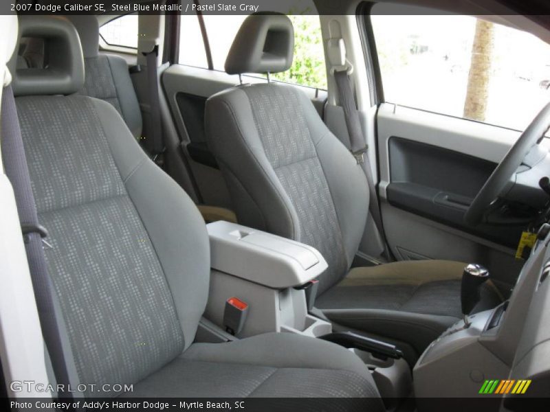Steel Blue Metallic / Pastel Slate Gray 2007 Dodge Caliber SE