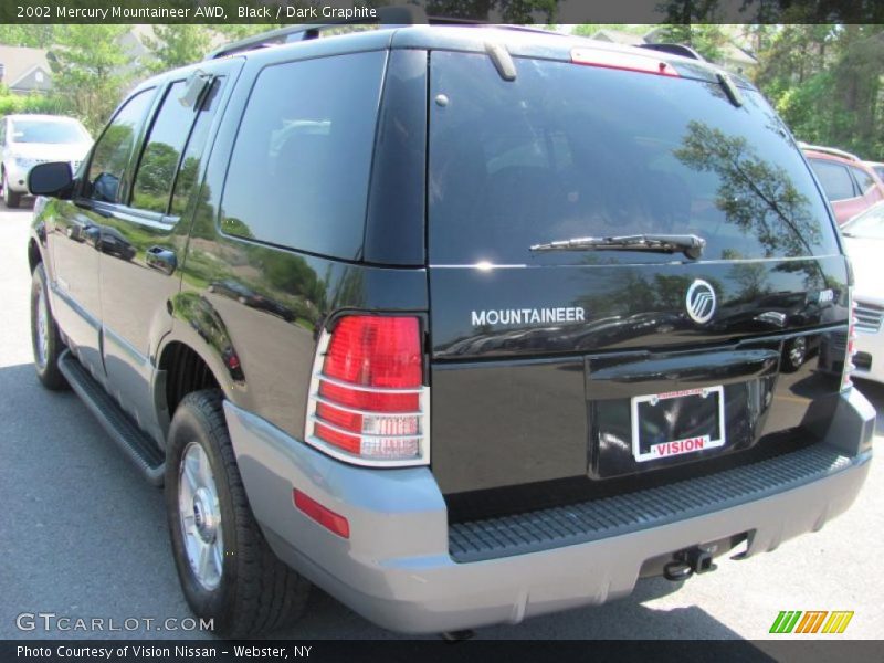 Black / Dark Graphite 2002 Mercury Mountaineer AWD