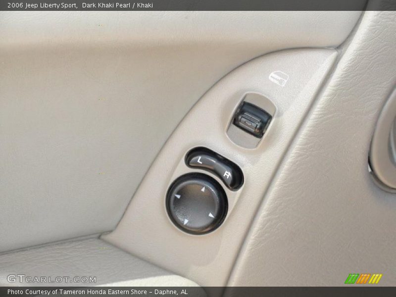 Dark Khaki Pearl / Khaki 2006 Jeep Liberty Sport