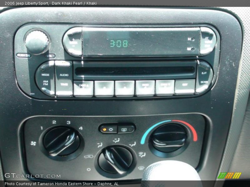 Dark Khaki Pearl / Khaki 2006 Jeep Liberty Sport