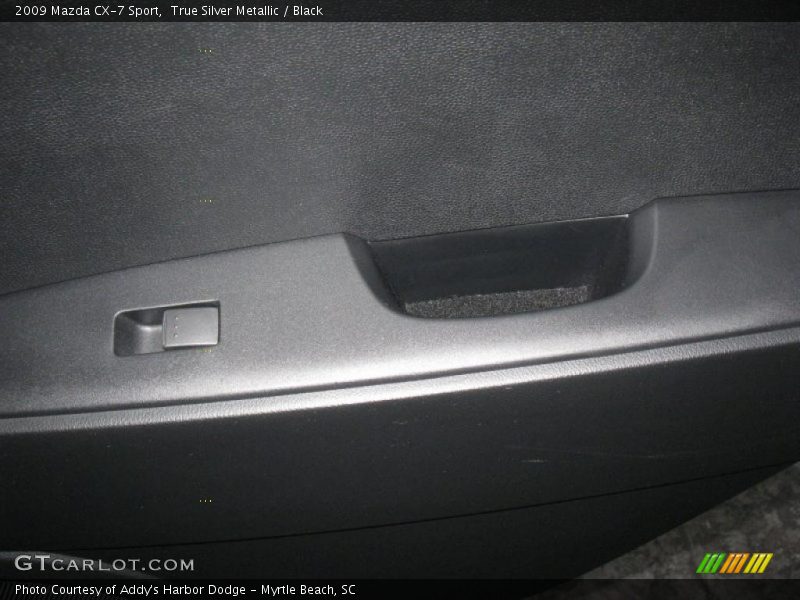 True Silver Metallic / Black 2009 Mazda CX-7 Sport