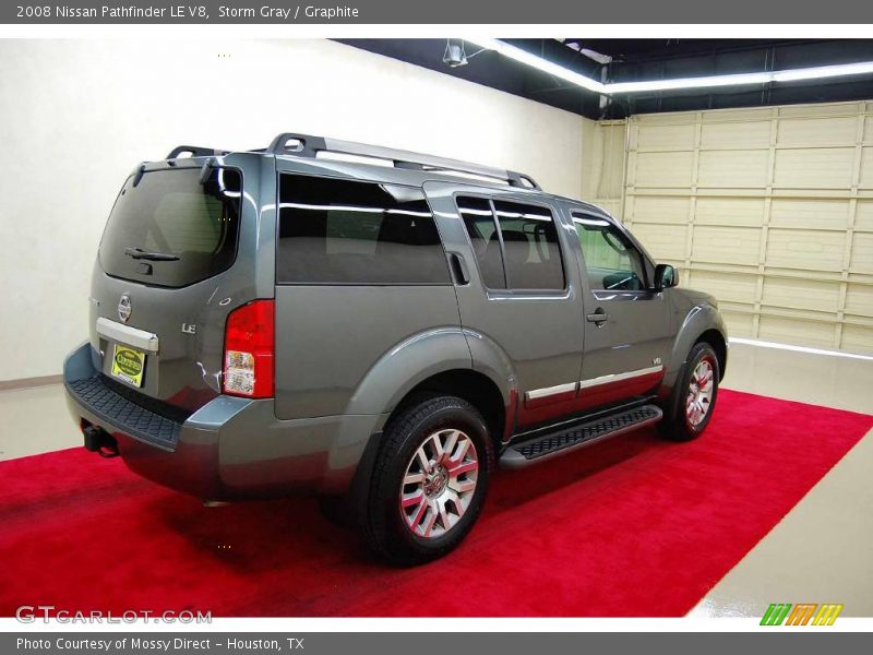 Storm Gray / Graphite 2008 Nissan Pathfinder LE V8