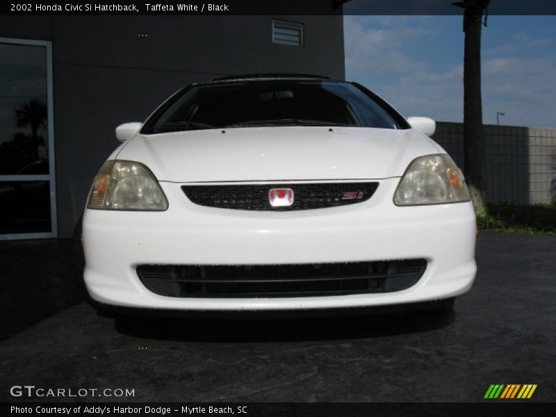 Taffeta White / Black 2002 Honda Civic Si Hatchback