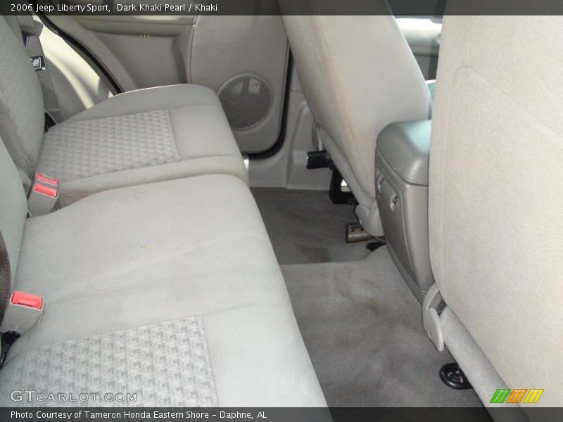 Dark Khaki Pearl / Khaki 2006 Jeep Liberty Sport