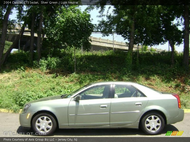 Silver Green / Light Neutral 2004 Cadillac CTS Sedan