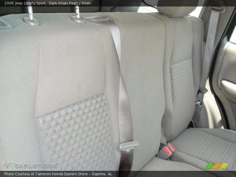 Dark Khaki Pearl / Khaki 2006 Jeep Liberty Sport