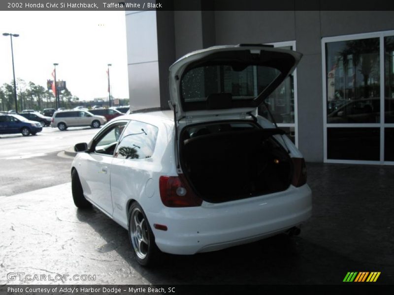 Taffeta White / Black 2002 Honda Civic Si Hatchback