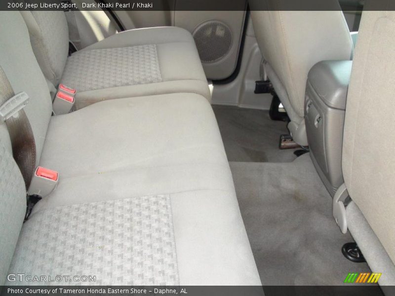Dark Khaki Pearl / Khaki 2006 Jeep Liberty Sport