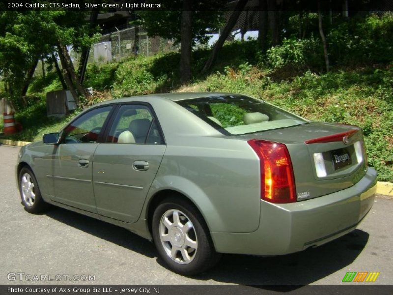 Silver Green / Light Neutral 2004 Cadillac CTS Sedan