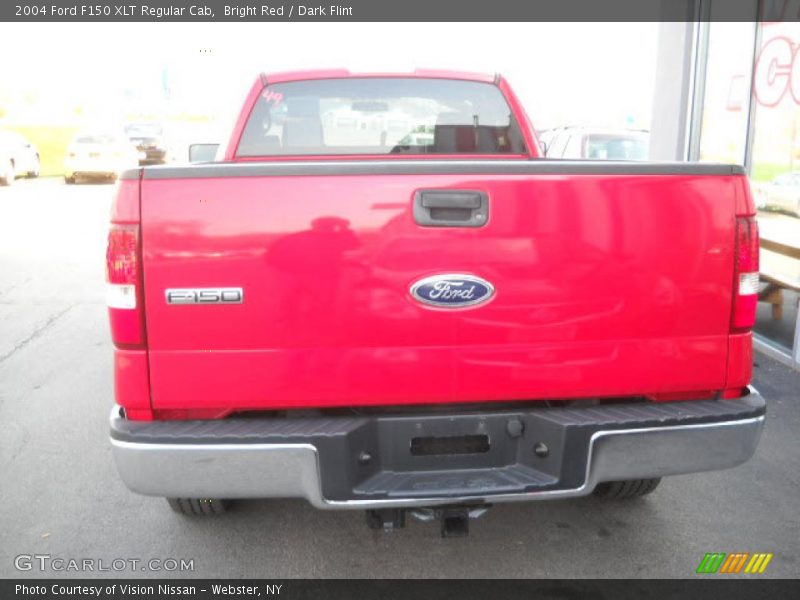 Bright Red / Dark Flint 2004 Ford F150 XLT Regular Cab