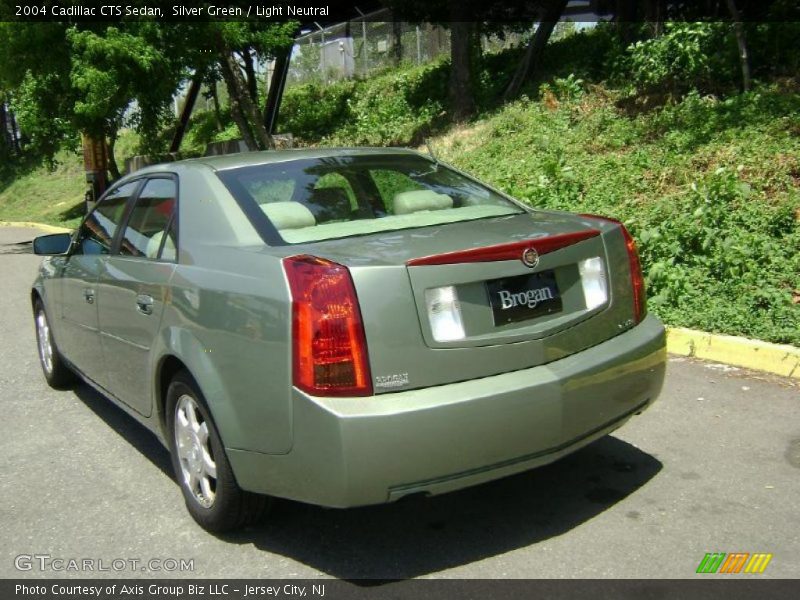Silver Green / Light Neutral 2004 Cadillac CTS Sedan
