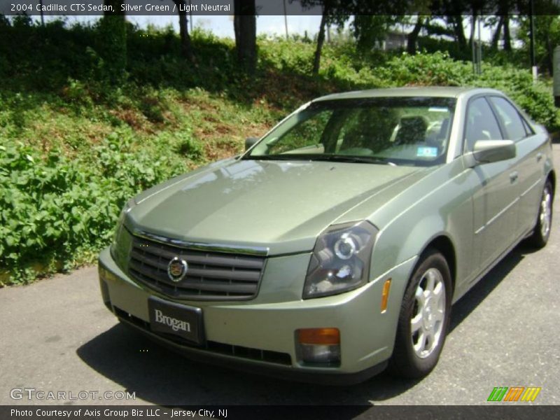 Silver Green / Light Neutral 2004 Cadillac CTS Sedan