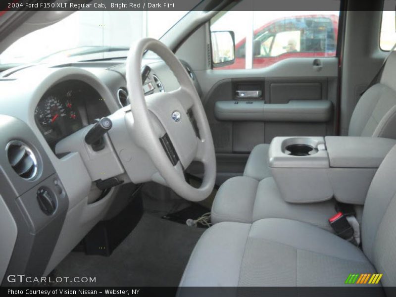 Bright Red / Dark Flint 2004 Ford F150 XLT Regular Cab