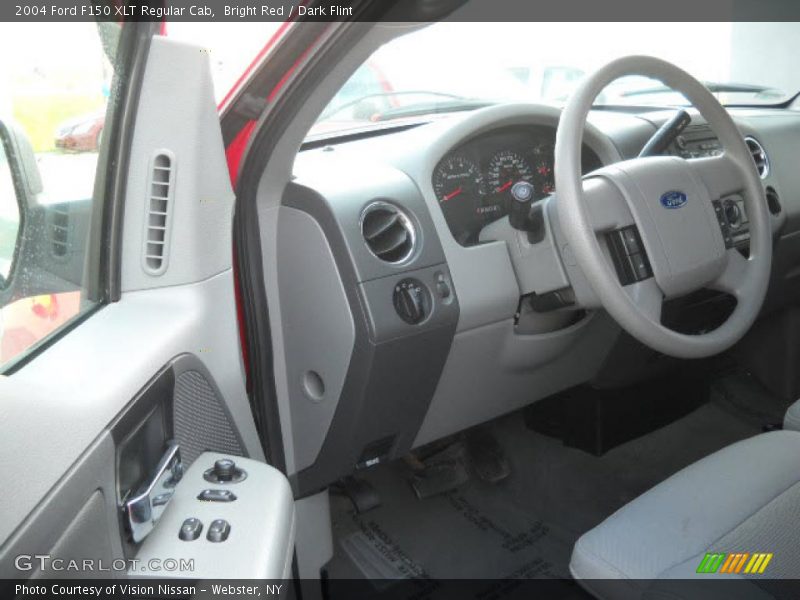 Bright Red / Dark Flint 2004 Ford F150 XLT Regular Cab