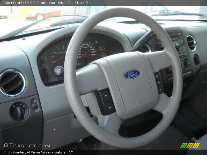 Bright Red / Dark Flint 2004 Ford F150 XLT Regular Cab