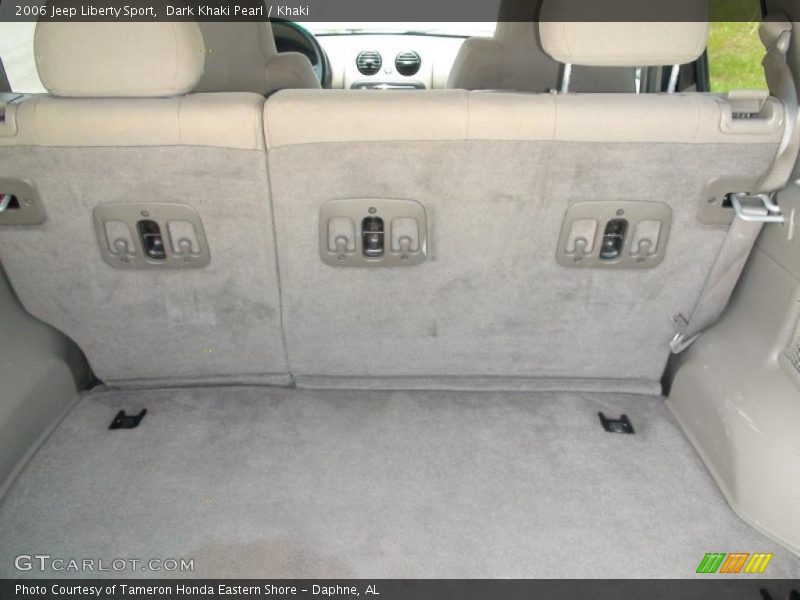 Dark Khaki Pearl / Khaki 2006 Jeep Liberty Sport