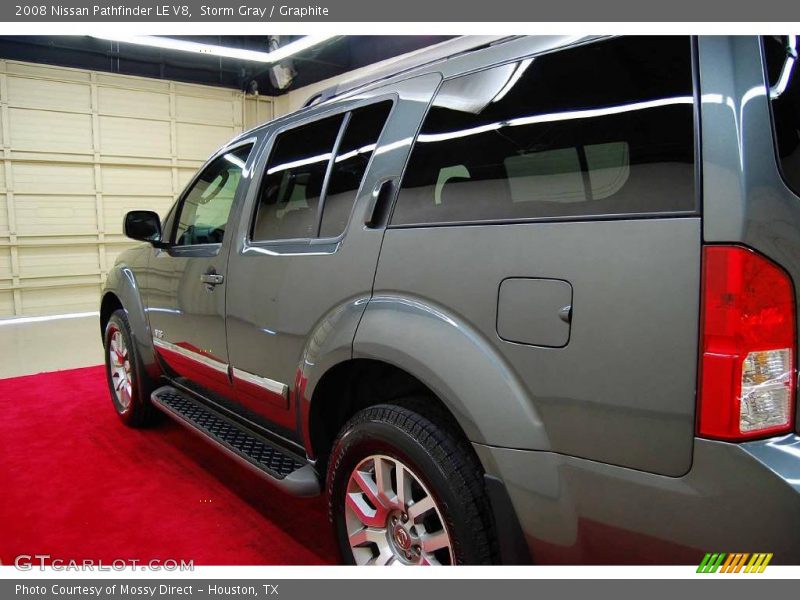 Storm Gray / Graphite 2008 Nissan Pathfinder LE V8