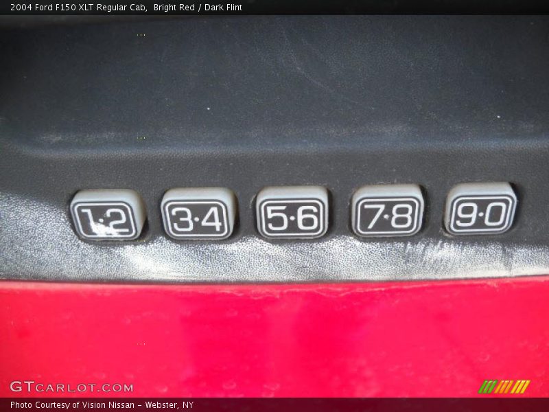 Bright Red / Dark Flint 2004 Ford F150 XLT Regular Cab