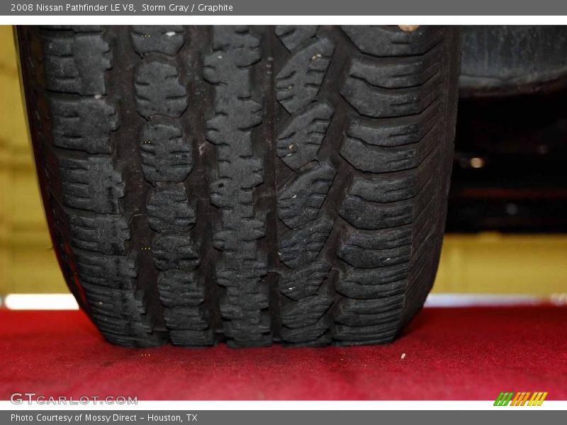 Storm Gray / Graphite 2008 Nissan Pathfinder LE V8