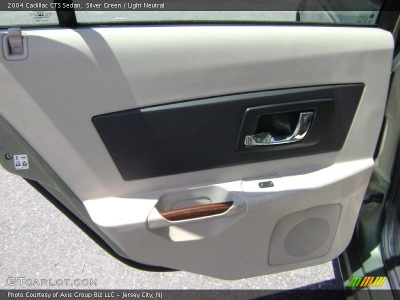 Silver Green / Light Neutral 2004 Cadillac CTS Sedan
