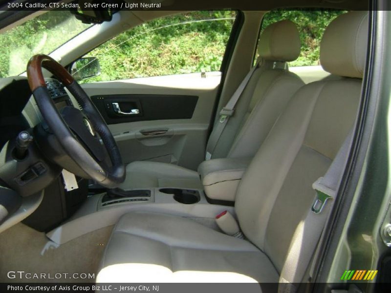 Silver Green / Light Neutral 2004 Cadillac CTS Sedan