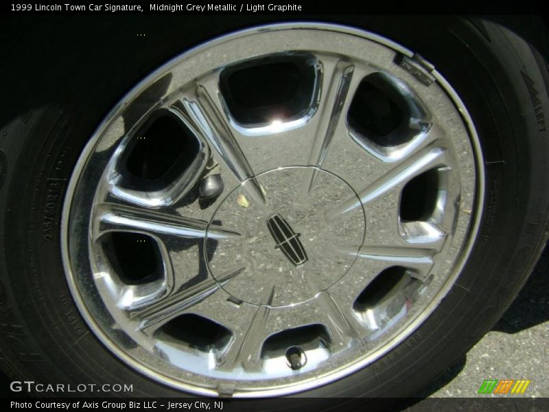 Midnight Grey Metallic / Light Graphite 1999 Lincoln Town Car Signature