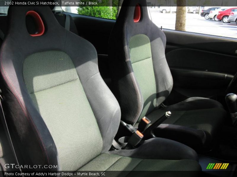 Taffeta White / Black 2002 Honda Civic Si Hatchback