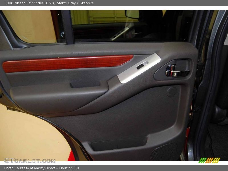 Storm Gray / Graphite 2008 Nissan Pathfinder LE V8