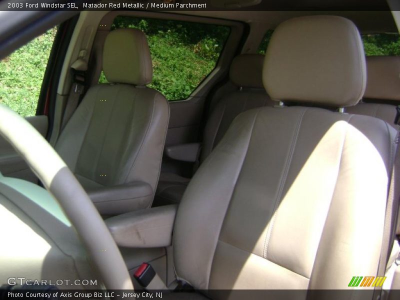 Matador Red Metallic / Medium Parchment 2003 Ford Windstar SEL