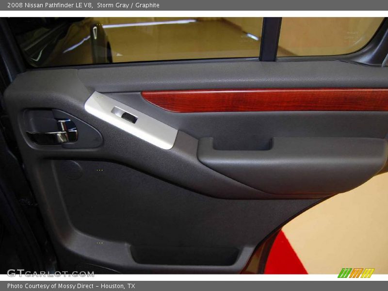 Storm Gray / Graphite 2008 Nissan Pathfinder LE V8