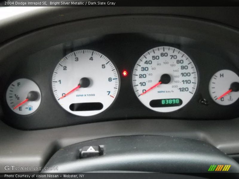 Bright Silver Metallic / Dark Slate Gray 2004 Dodge Intrepid SE