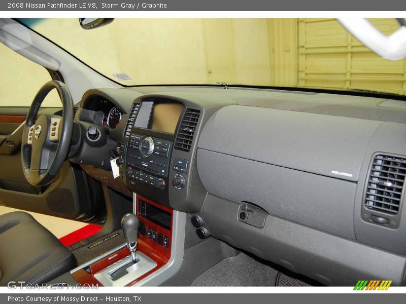 Storm Gray / Graphite 2008 Nissan Pathfinder LE V8