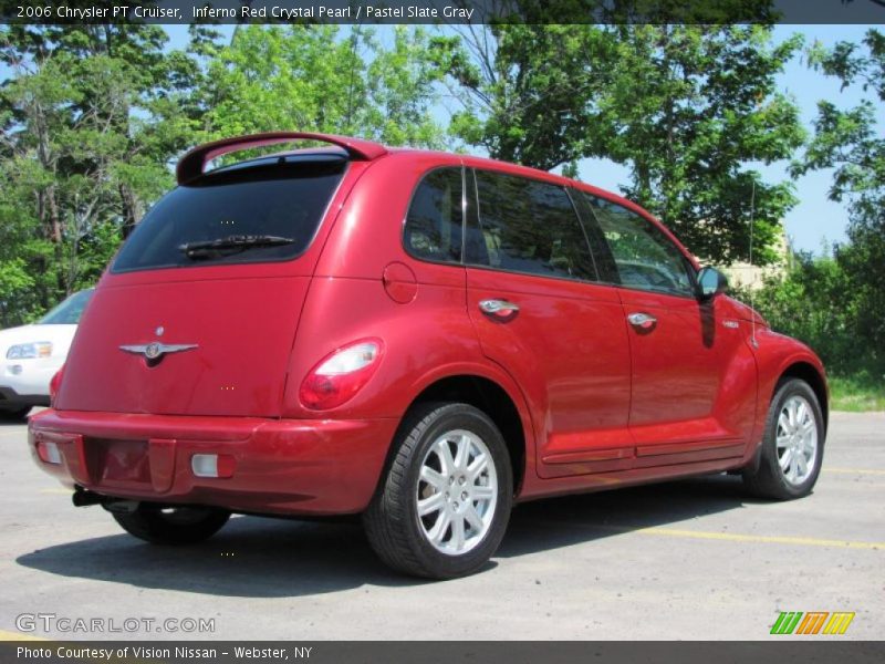Inferno Red Crystal Pearl / Pastel Slate Gray 2006 Chrysler PT Cruiser