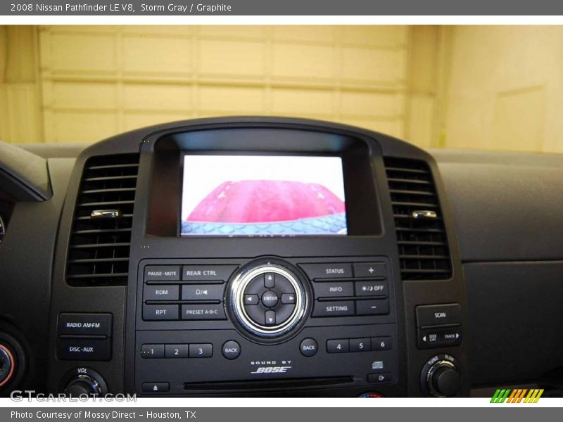 Storm Gray / Graphite 2008 Nissan Pathfinder LE V8
