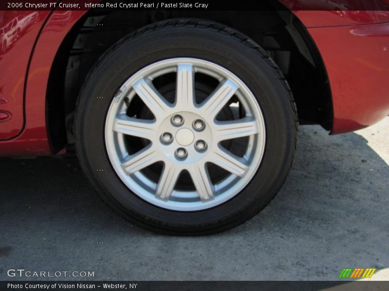 Inferno Red Crystal Pearl / Pastel Slate Gray 2006 Chrysler PT Cruiser