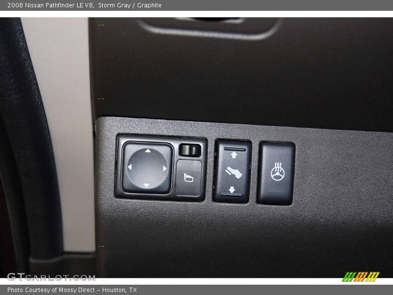 Storm Gray / Graphite 2008 Nissan Pathfinder LE V8